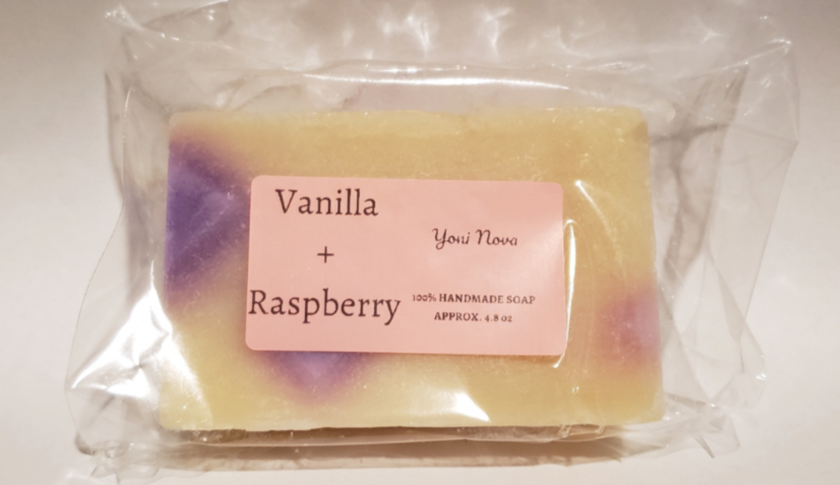 Vanilla and Raspberry Body Bar