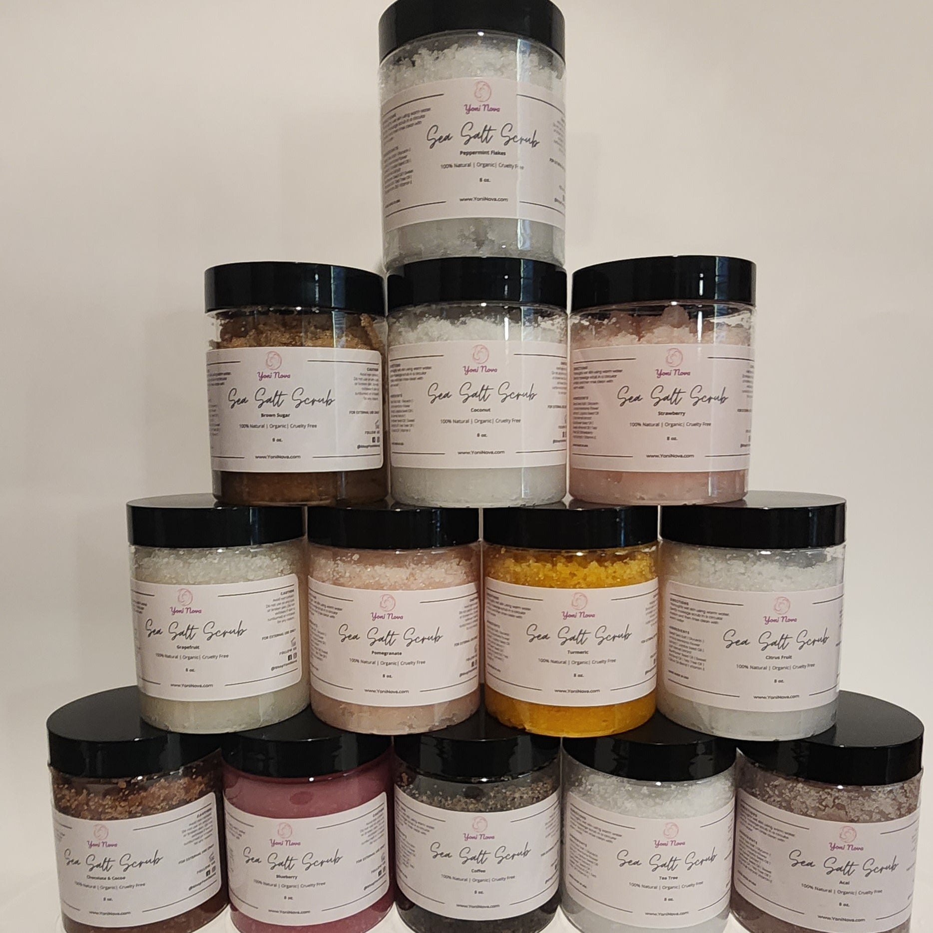 Dead Sea Salt Scrubs