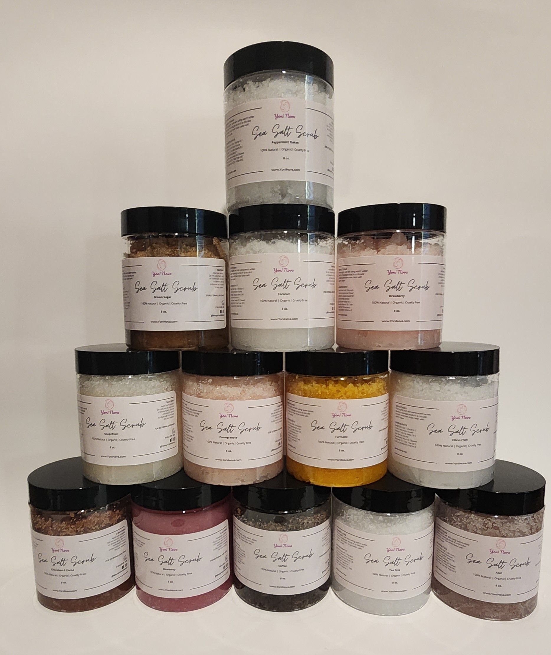 Dead Sea Salt Scrubs