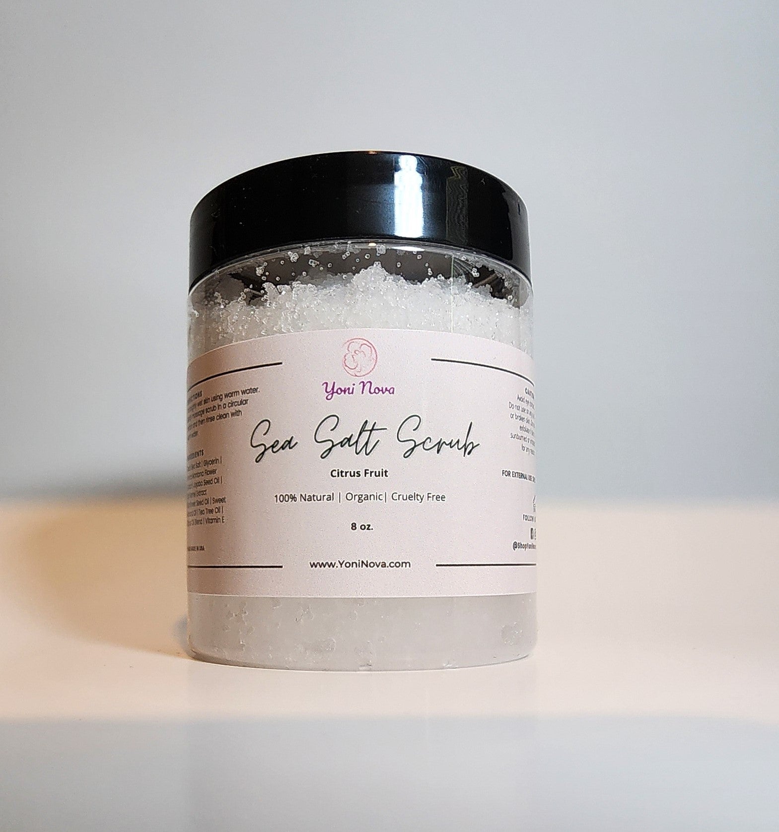 Citrus Fruit Dead Sea Salt Scrub