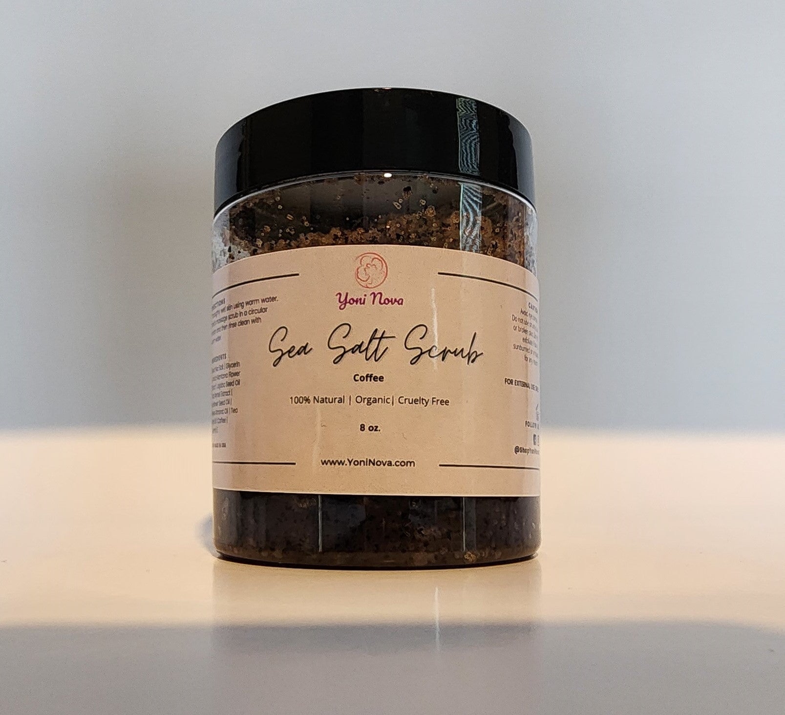 Coffee Dead Sea Salt Scrub