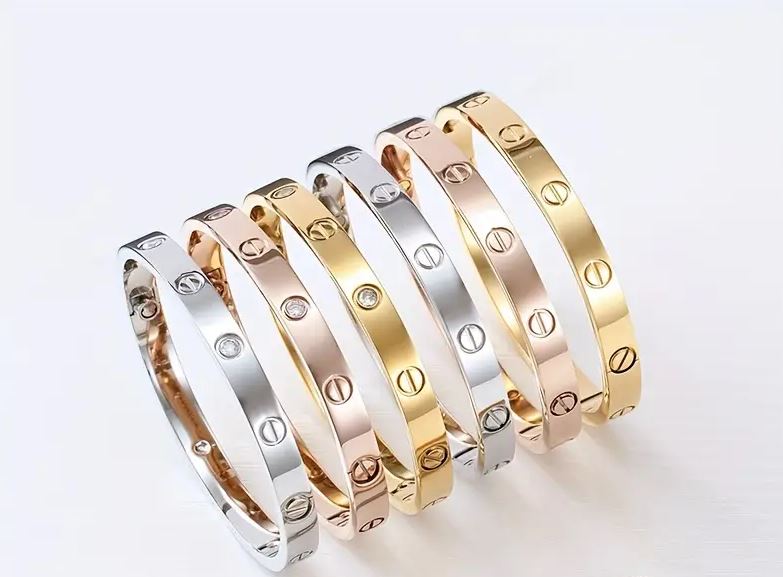 Love Bracelet Dupe - Rose Gold