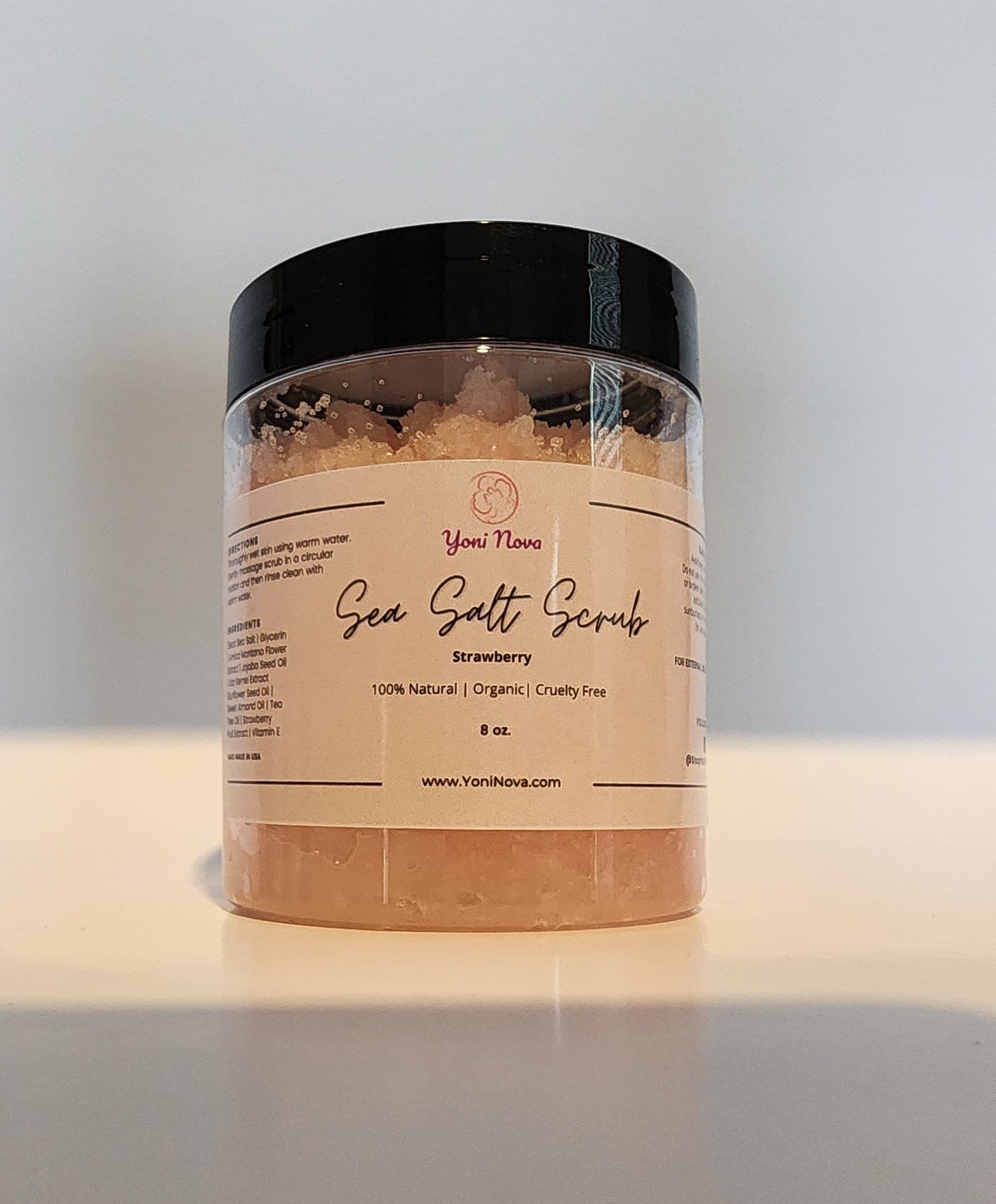 Strawberry Dead Sea Salt Scrub