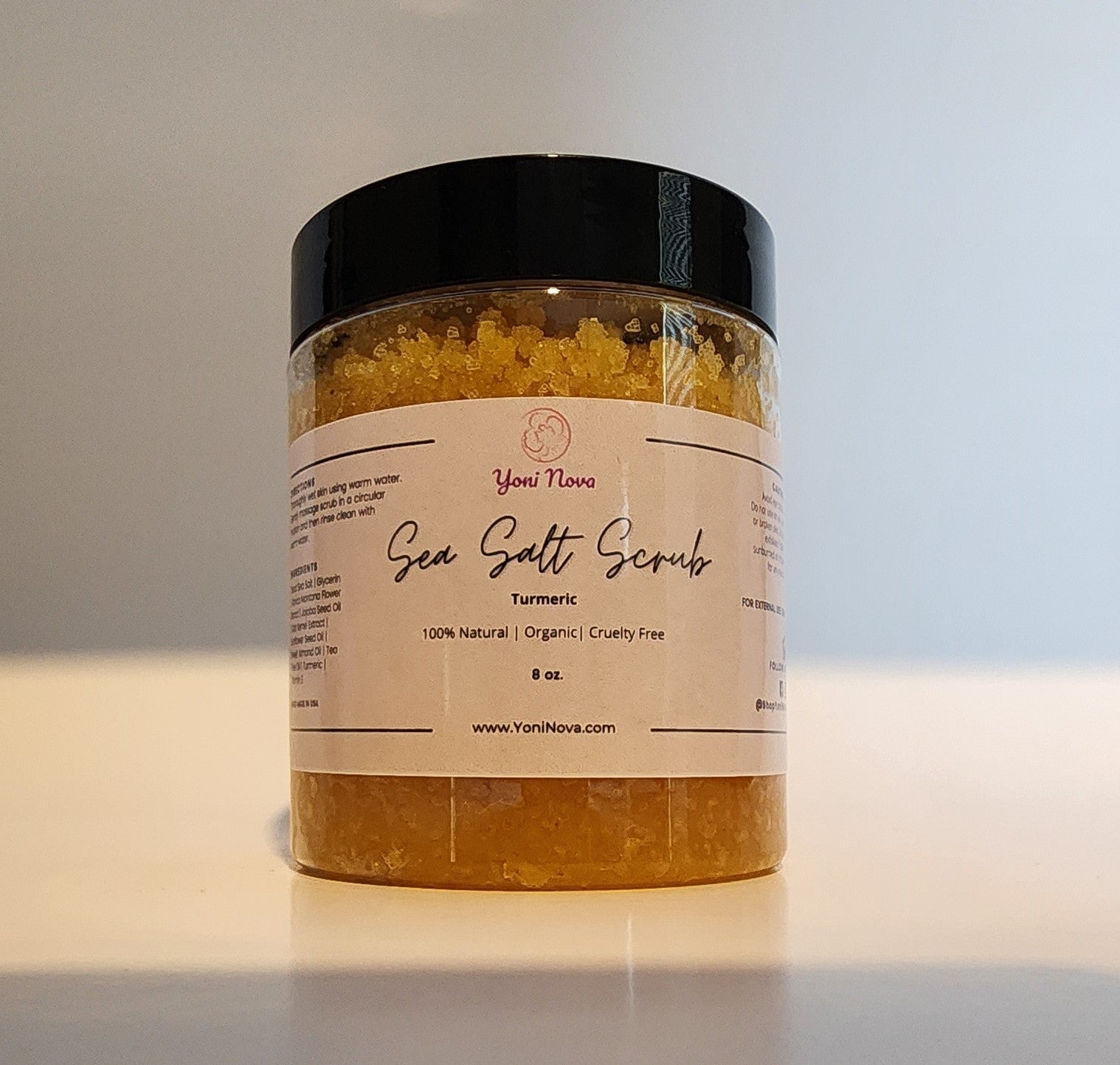 Tumeric Dead Sea Salt Scrub