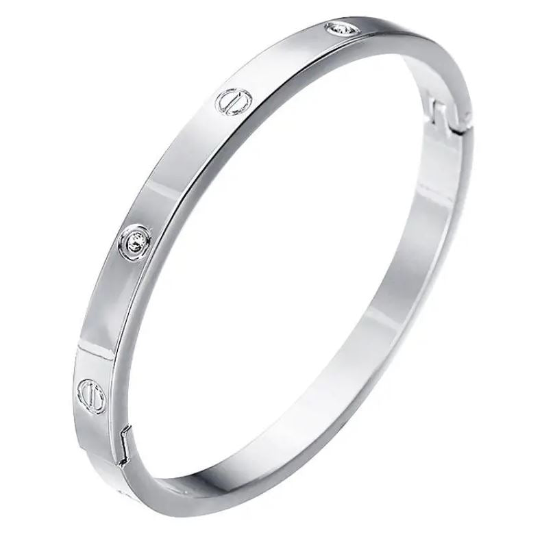 Love Bracelet Dupe - Silver